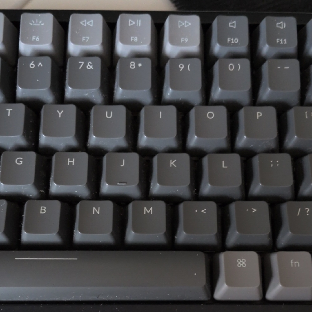 Gray Mechanical Keyboard